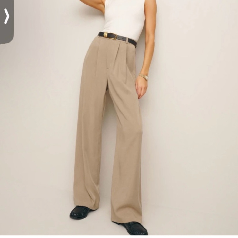 Reformation Mason Pant Khaki